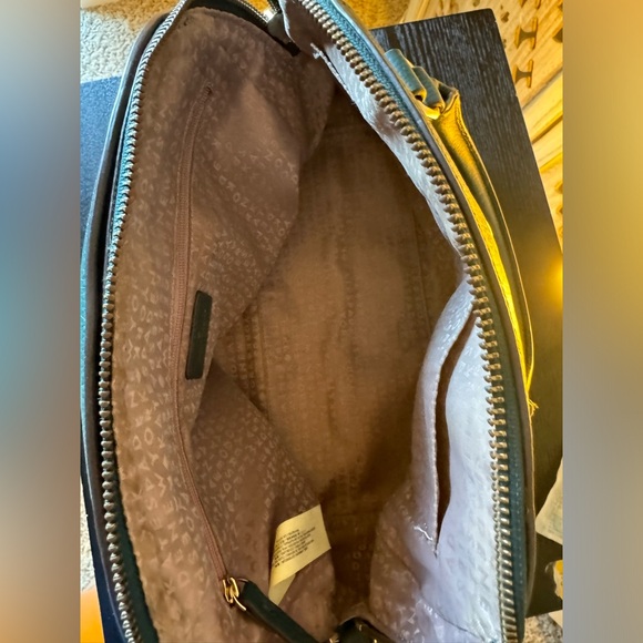 Kate Spade vintage bowler bag | dark turquoise green - Picture 6 of 6